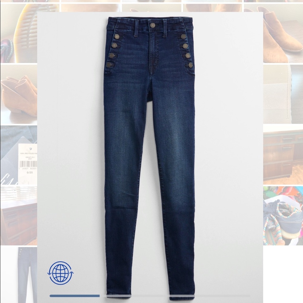 GAP High Rise Universal Legging Jeans